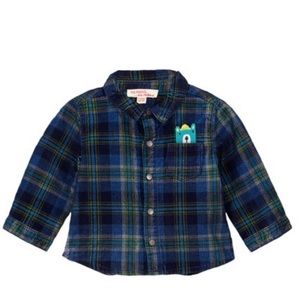 Du Pareil Brand New Plaid Top 6mos